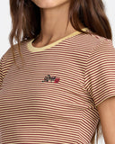 RVCA Women's Puerto Baby Tee - Sunshine