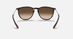 Ray-Ban Erika Sunglasses - Rubber Havana W/ Brown