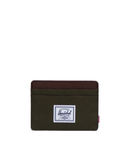 Herschel Charlie Cardholder Wallet - Ivy Green/Chicory Coffee