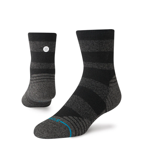 Stance Demize Hike Crew Socks - Washed Black