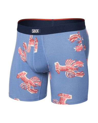 Saxx Vibe XTRA Underwear - Lobster Boil-Tidal Blue