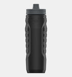 Under Armour UA Sideline Squeeze 32 oz. Water Bottle - Black / Pitch Gray - 001