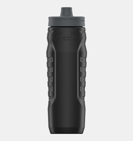 Under Armour UA Sideline Squeeze 32 oz. Water Bottle - Black / Pitch Gray - 001