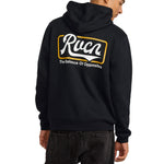 RVCA Mens Frame Up Hoodie - Black