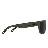 Spy Rocky Sunglasses - Matte Army Green - Happy Gray