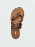 Volcom Womens Easy Breezy II Sandals - Brown