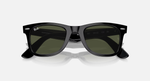 Ray-Ban Wayfarer Sunglasses - Black W/ G-15 Green
