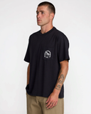 RVCA Mens Bad Panther Short Sleeve Tee - Black