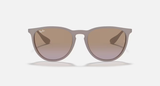 Ray-Ban Erika Sunglasses - Dark Sand W/ Brown Violet Gradient