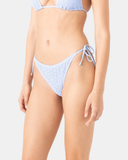 Roxy Women's Crochet Tie Side Cheeky Bikini Bottom - Open Air