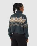 Tentree Women's Highline Intarsia Turtleneck Sweater