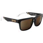 Spy Helm Tom Wallisch Sunglasses - Matte Black - HD Plus Bronze with Gold Spectra Mirror