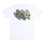 Santa Cruz Mens Evolved Hand T-Shirt - White