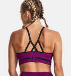 Under Armour Women's UA Seamless Low Long Heather Sports Bra