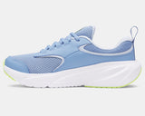 Under Armour Girls' GS UA Surge 5 Running Shoes - Blue Float / Spackle Blue / Green Citrine - 476