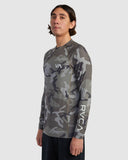 RVCA Mens Long Sleeve Rashguard - Camo