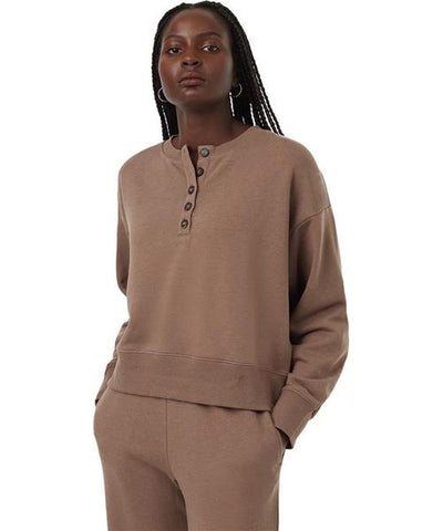 Tentree Women's TreeTerry Henley Crew