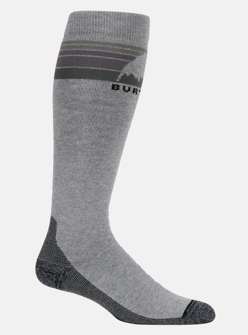 Burton Men's Emblem Midweight Sock - Gray Heather