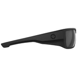 Spy Dirk Sunglasses - Matte Black - Happy Gray Photochromic + ANSI