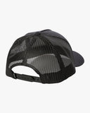 RVCA Va All The Way Curved Brim Trucker Hat - Black