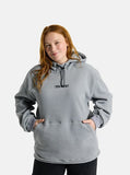 Burton Cinder Fleece Pullover Hoodie - Gray Heather