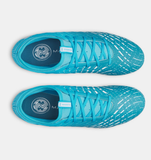 Under Armour Unisex UA Magnetico Select 5 FG Soccer Cleats - Black / Castlerock / Blue Atlantis - 001