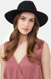 Tentree Festival Recycled Wool Full Brimmed Felt Hat - Meteorite Black