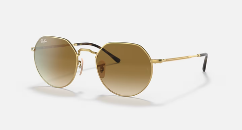 Ray-Ban Jack Sunglasses - Arista Gold W/ Brown Gradient