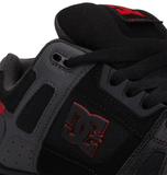 DC Mens Stag Shoes - Black/Red