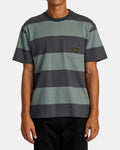 RVCA Mens Dayshift Stripe Tee