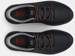 Under Armour Men's UA Bandit Trail 3 Running Shoes - Black/Orange Blast - 001