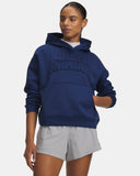 Under Armour Women's Armour Fleece Hoodie - Blackout Navy - 997