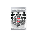 INDY Genuine Parts 1 in Phillips Hardware Black/Silver Pk/8