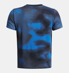 Under Armour Boys' UA Vanish Printed SS Tee - Blue Atlantis - 402