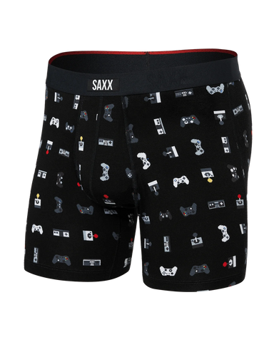 Saxx Vibe XTRA Underwear -  Gamer - Black