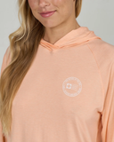 Salty Crew Women's Circled Tech Hoodie - Apricot