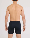 Saxx Smooth Flex Light Compression Long Boxer Brief - Black