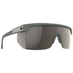 Spy Super Flynn Sunglasses - Matte Olive Green - Happy Bronze Pewter Mirror + ANSI