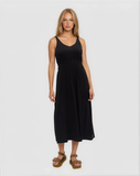 Tentree Women's Hemlock Dress - Meteorite Black