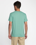 RVCA Mens Balance Skratch SS Tee - Bottle Green