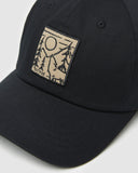 Tentree Boreal Wolf Peak Hat - Meteorite Black / Birchwood