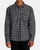 RVCA Mens Hughes Flannel Long Sleeve Shirt