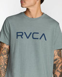 RVCA Mens Big RVCA Short Sleeve Tee - Lead