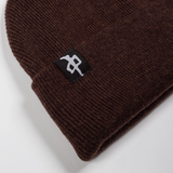 RDS Merino Wool Toque - Chocolate Brown