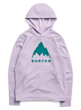Burton Kids' Oak Pullover Hoodie - Moondust Heather