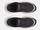 Under Armour GS UA Volociti Running Shoes - Black / Posh Pink / White - 004