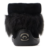 Manitobah Toddler's Waterproof Faux Fur Snowy Owlet Mukluk - Black