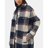 Tentree Womens Heavy Weight Flannel Long Jacket