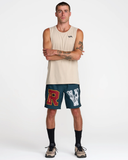 RVCA Mens Sport Vent SL - Light Khaki