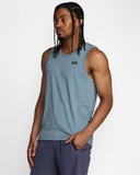 RVCA Mens Sport Vent Tank Top - Vintage Navy Heather